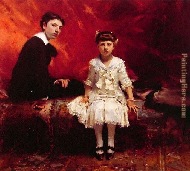 John Singer Sargent Portrait of Edouard and Marie-Loise Pailleron